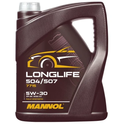 MANNOL Longlife 504/507 5W-30 Longlife Fully Synthetic